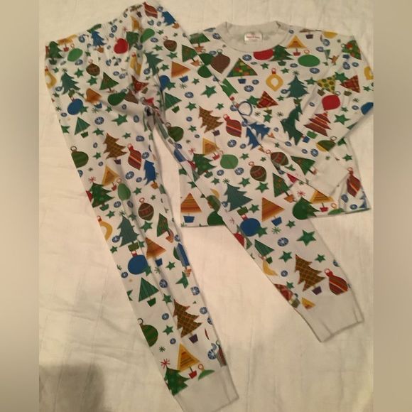 Hanna Andersson Festive Kids Pajama Set - Multicolor - Picture 2 of 11